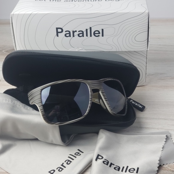 New! Parallel Acadia polarized sunglasses with case, sleeve, and box - Picture 2 of 10